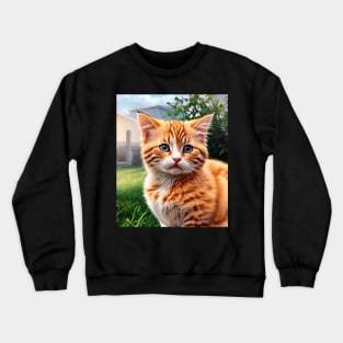 Cute Kittens Beautiful Cats Crewneck Sweatshirt